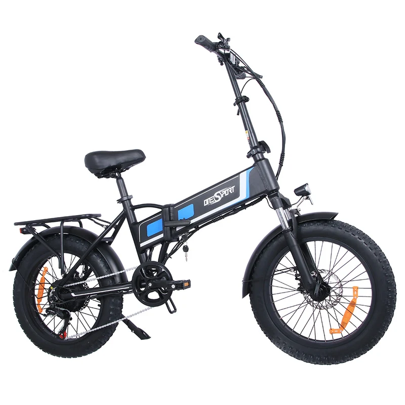 ONESPORT OT10 Electric Bike 20" Tires 500W Motor 48V 12Ah Battery