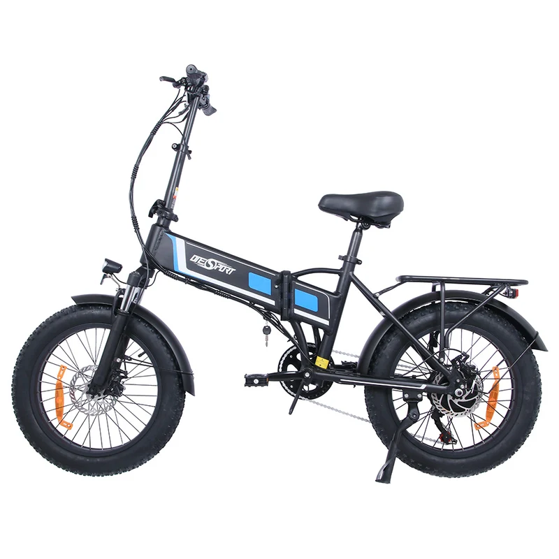 ONESPORT OT10 Electric Bike 20" Tires 500W Motor 48V 12Ah Battery
