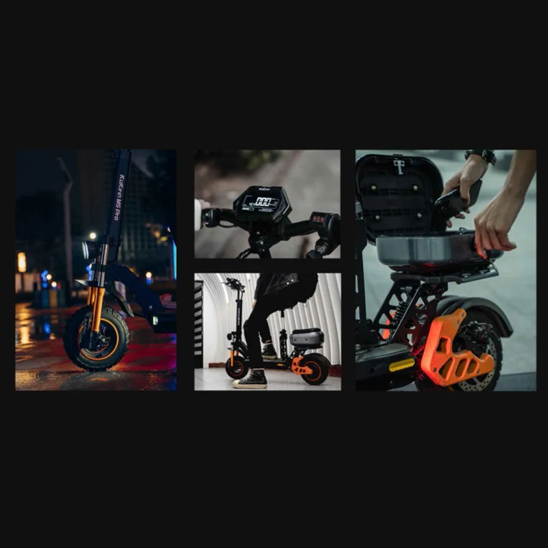 KuKirin M5 Pro Electric Scooter with Seat 1000W Motor 48V 20Ah Battery