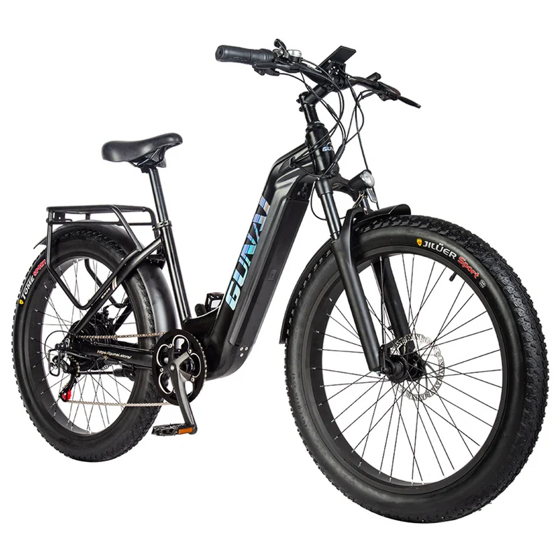 GUNAI GN26 Electric Bike 26" Tires 500W Bafang Motor 48V 17.5Ah Samsung Battery