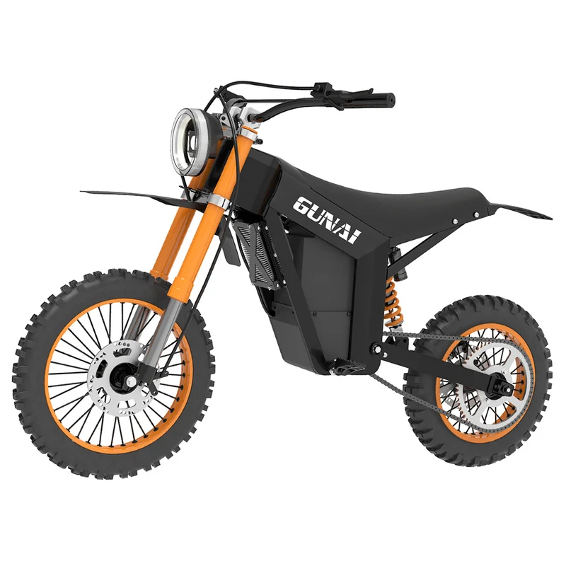 GUNAI GN21 Electric Mountain Bike Off-Road Tires 1200W Motor 48V 21Ah Battery