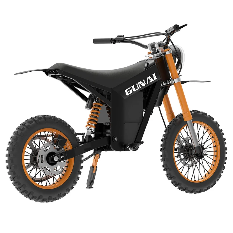 GUNAI GN21 Electric Mountain Bike Off-Road Tires 1200W Motor 48V 21Ah Battery