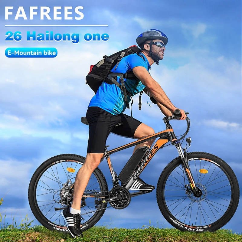 Fafrees Hailong One Electric Bike 26" Tires 250W Motor 36V 13Ah Battery