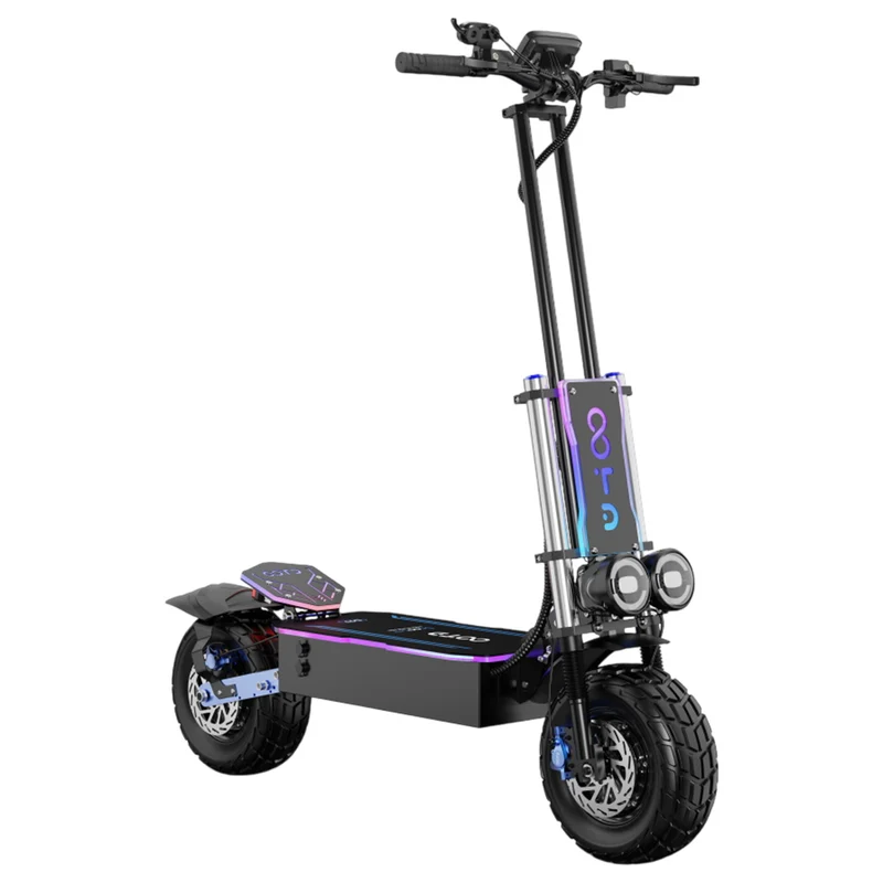 OOTD D99 Electric Scooter 13" Tires Dual 3000W Motors 60V 40Ah Battery