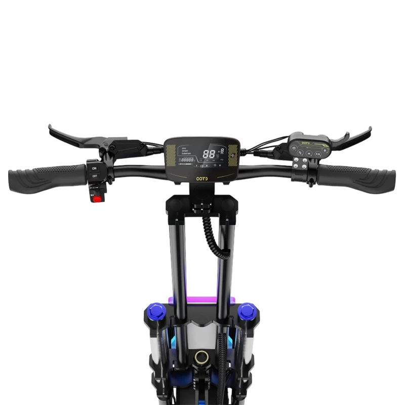 OOTD D99 Electric Scooter 13" Tires Dual 3000W Motors 60V 40Ah Battery