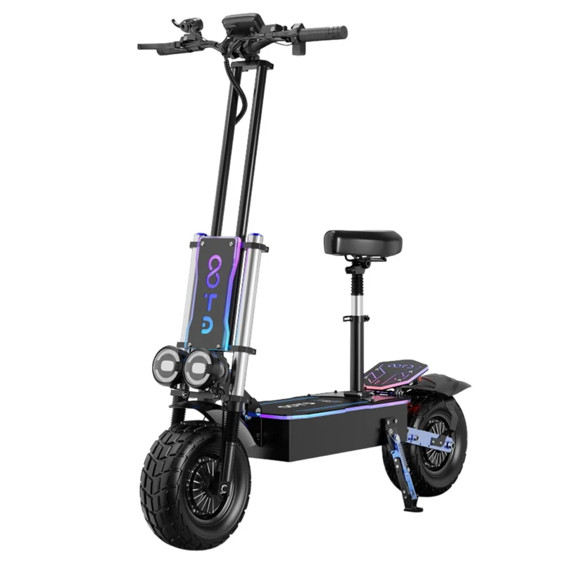 OOTD D99 Electric Scooter 13" Tires Dual 3000W Motors 60V 40Ah Battery