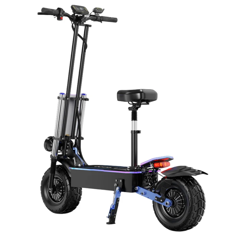 OOTD D99 Electric Scooter 13" Tires Dual 3000W Motors 60V 40Ah Battery