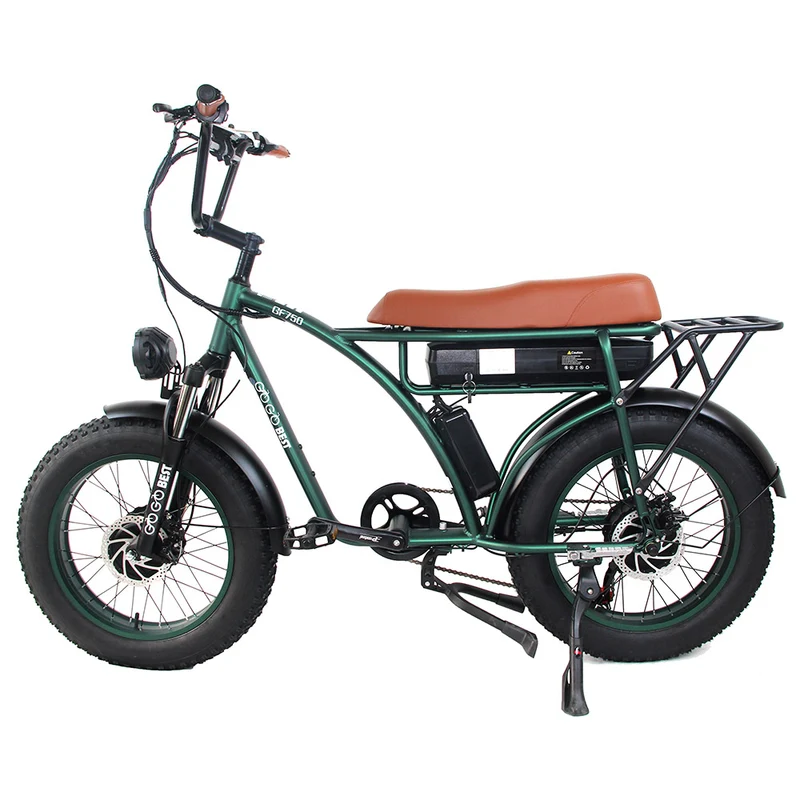 GOGOBEST GF750 Electric Bike 20" Tires Dual 1000W Motors 48V 17.5Ah Battery
