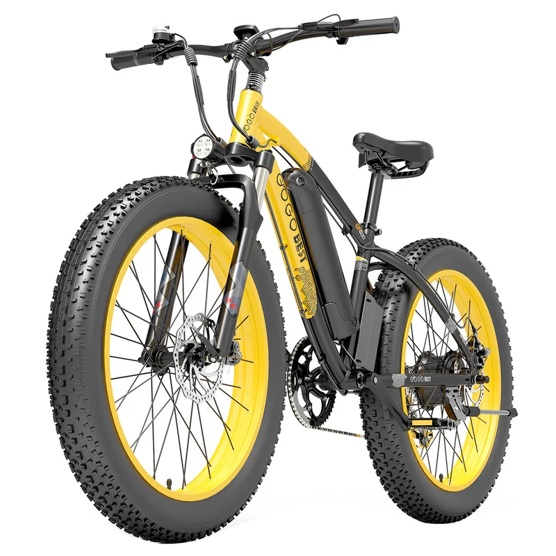 GOGOBEST GF600 Electric Bike 26" Tires 1000W Motor 48V 13Ah Battery