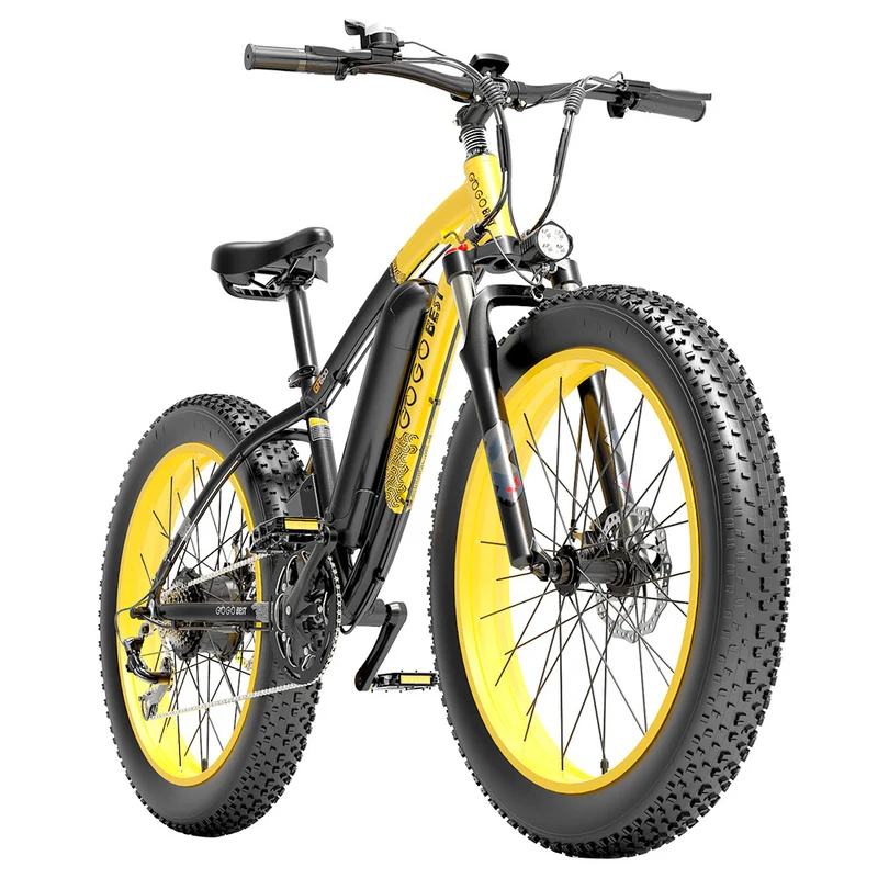 GOGOBEST GF600 Electric Bike 26" Tires 1000W Motor 48V 13Ah Battery
