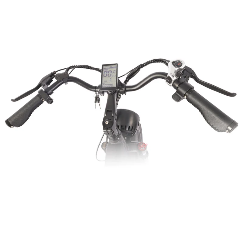 Bezior XF001 Electric Mountain Bike 20" Fat Tires 1000W Motor 48V 12.5Ah Battery