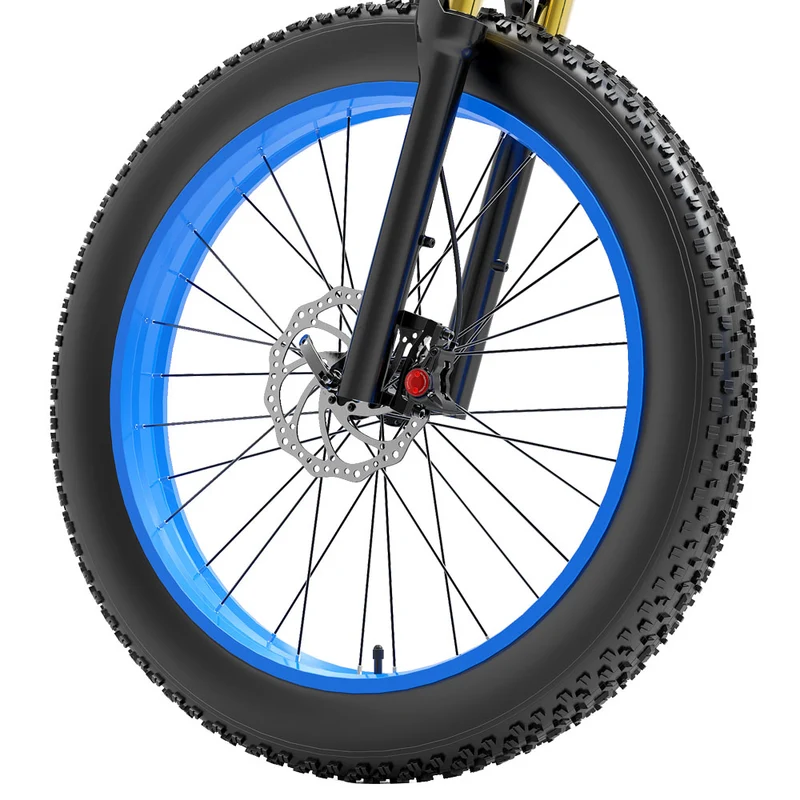 Bezior X-PLUS Electric Bike 26" Tires 1500W Motor 48V 17.5Ah Battery