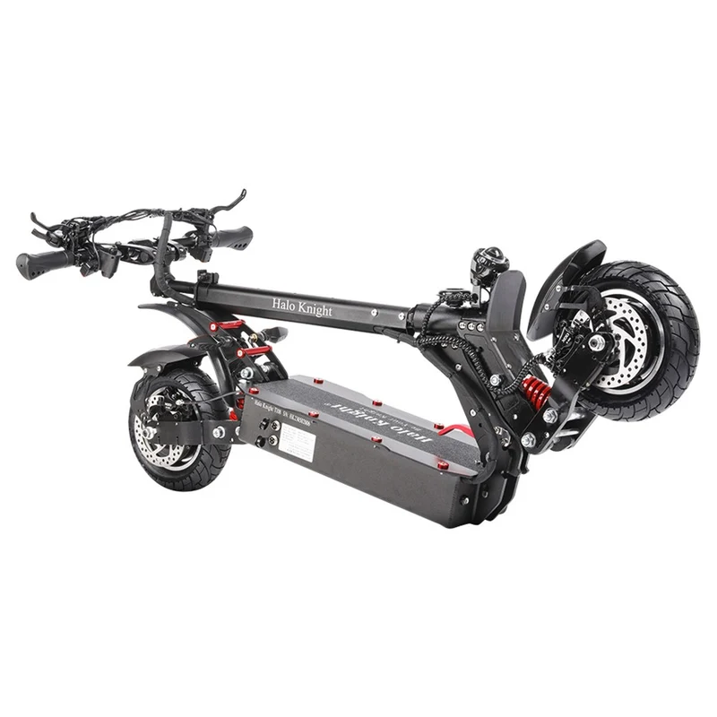 Halo Knight T108 Electric Scooter 10" Tires Dual 1000W Motors 52V 28.8Ah Battery