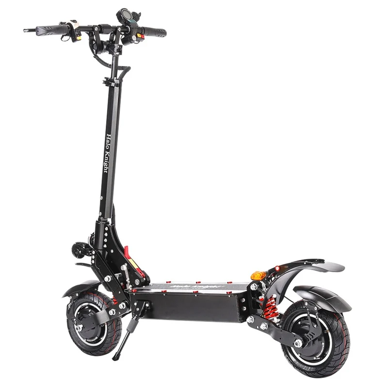 Halo Knight T108 Electric Scooter 10" Tires Dual 1000W Motors 52V 28.8Ah Battery