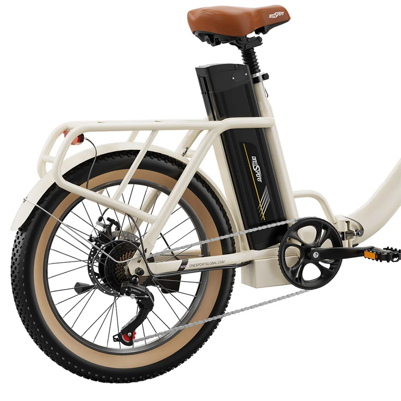 ONESPORT OT16-2 Electric Bike 20" Tires 250W Motor 48V 17Ah Battery