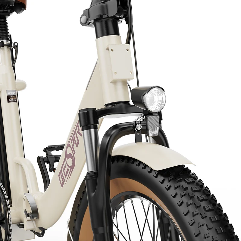 ONESPORT OT16-2 Electric Bike 20" Tires 250W Motor 48V 17Ah Battery