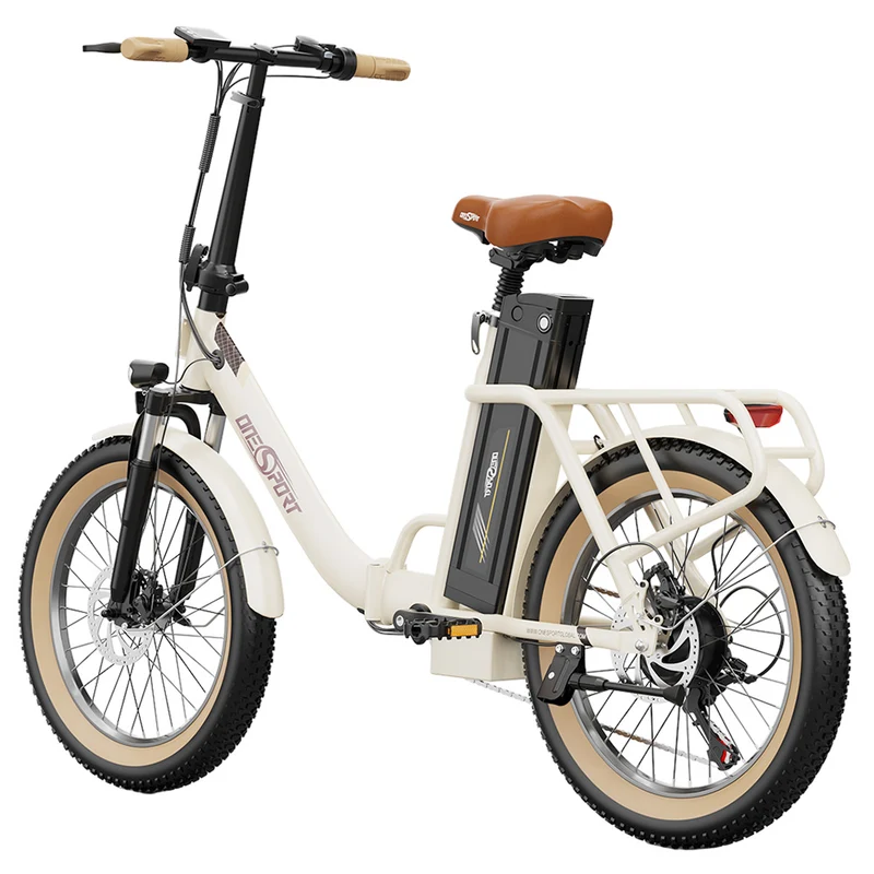ONESPORT OT16-2 Electric Bike 20" Tires 250W Motor 48V 17Ah Battery