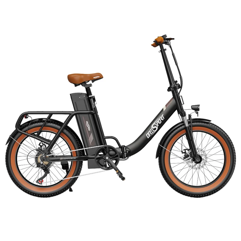 ONESPORT OT16-2 Electric Bike 20" Tires 250W Motor 48V 17Ah Battery
