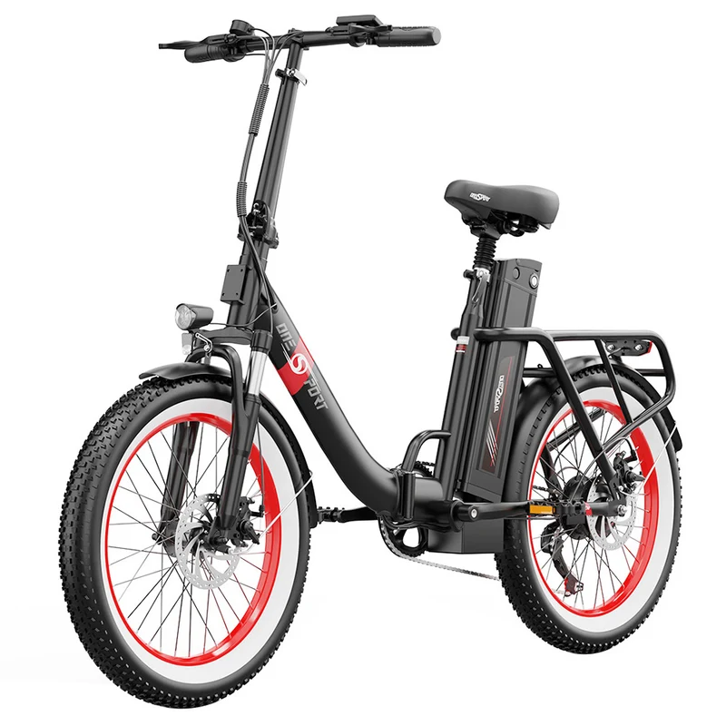ONESPORT OT16-2 Electric Bike 20" Tires 250W Motor 48V 17Ah Battery