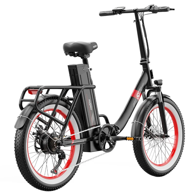 ONESPORT OT16-2 Electric Bike 20" Tires 250W Motor 48V 17Ah Battery