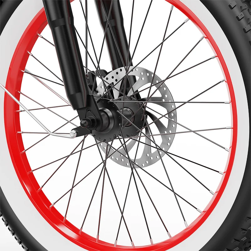 ONESPORT OT16-2 Electric Bike 20" Tires 250W Motor 48V 17Ah Battery