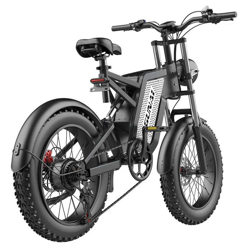 GUNAI MX25 Electric Mountain Bike 20" Tires 1000W Motor 48V 25Ah Battery
