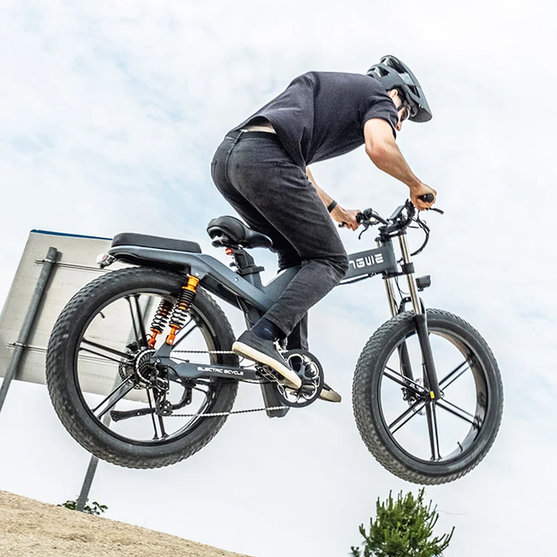 ENGWE X26 Electric Mountain Bike 26" Off-Road Fat Tires Dual 1000W Motors