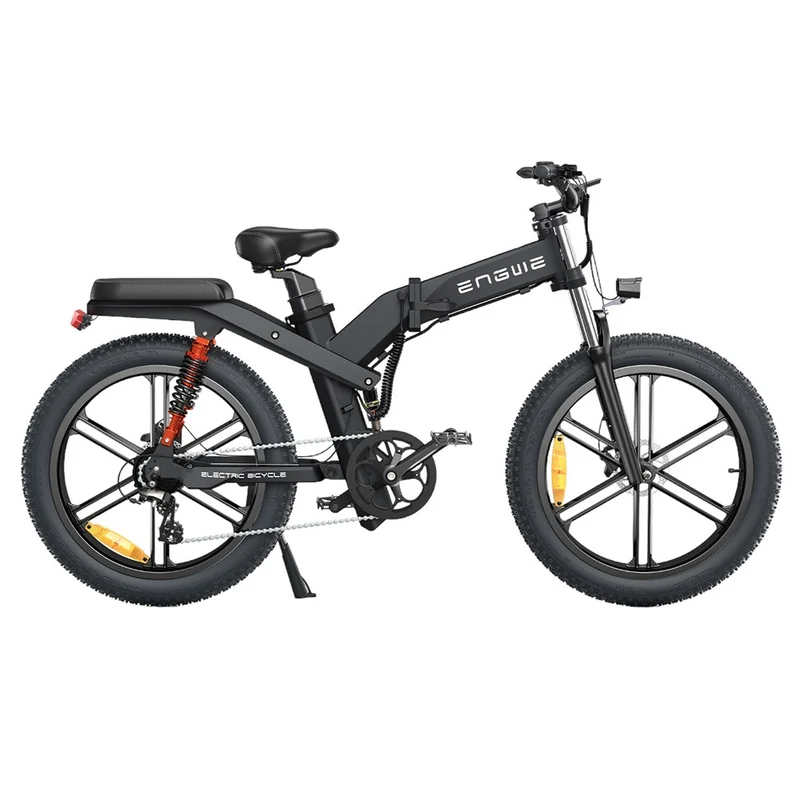 ENGWE X26 Electric Mountain Bike 26" Off-Road Fat Tires Dual 1000W Motors