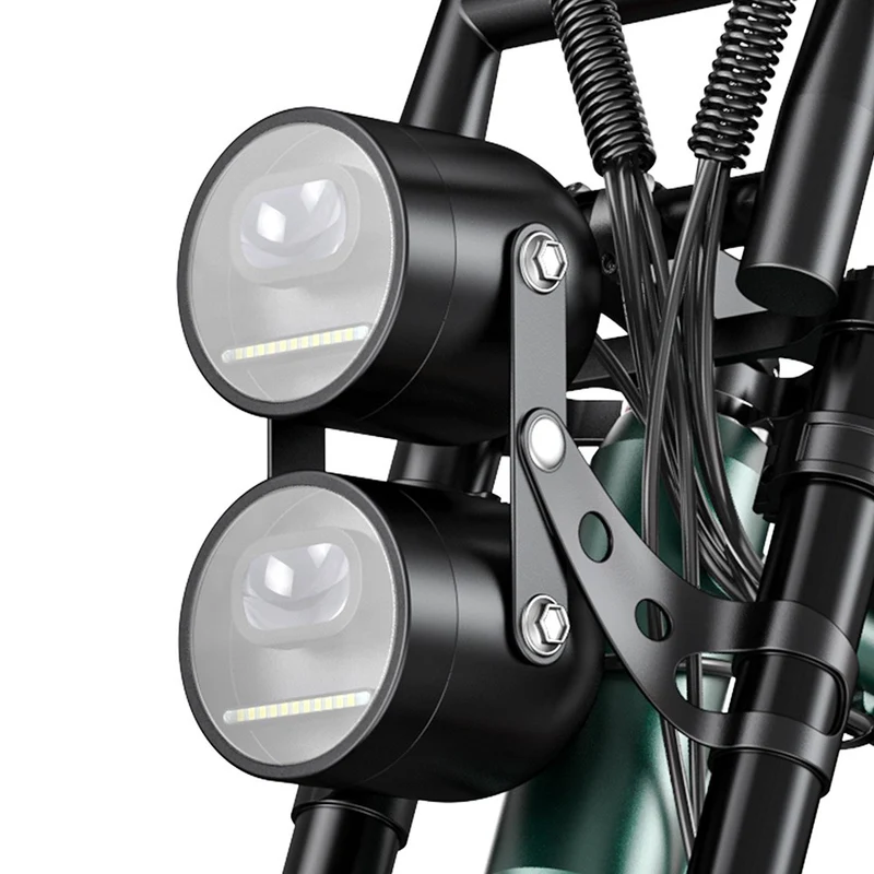 ENGWE M20 Electric Mountain Bike 20" Off-Road Fat Tires 750W Motor