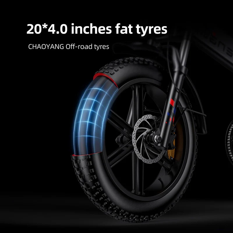 ENGWE ENGINE X Electric Bike 20" Chaoyang Tires 250W 48V 13Ah Battery