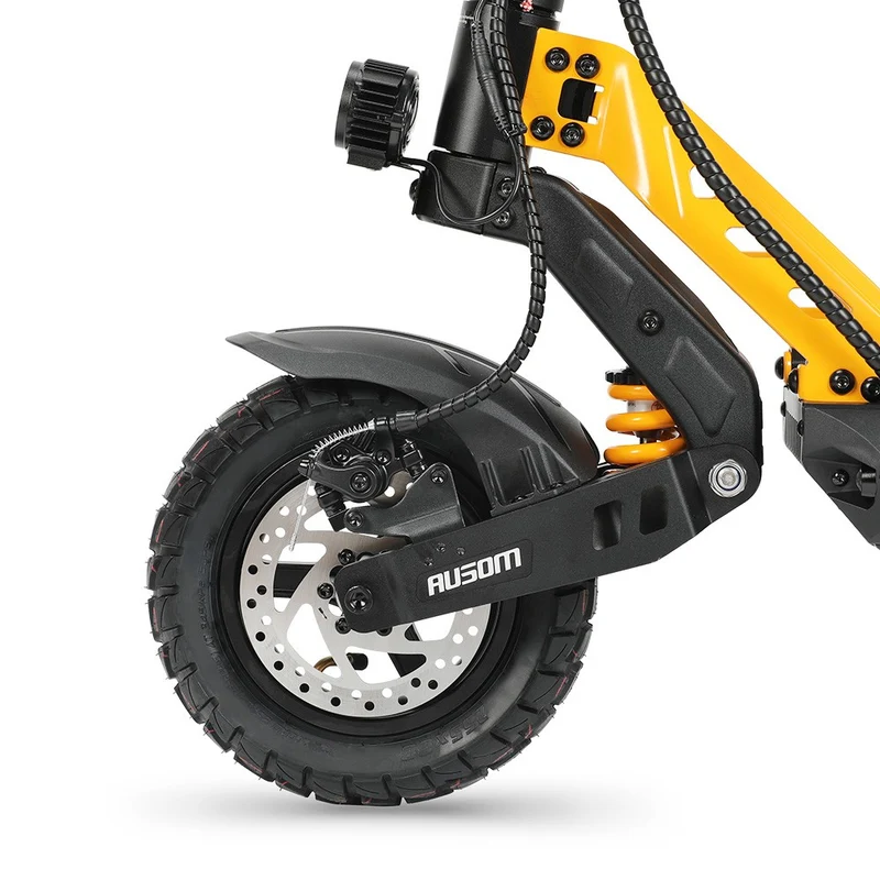 Ausom Leopard Electric Scooter with Seat 10" Tires 1000W 48V 20.8Ah Battery