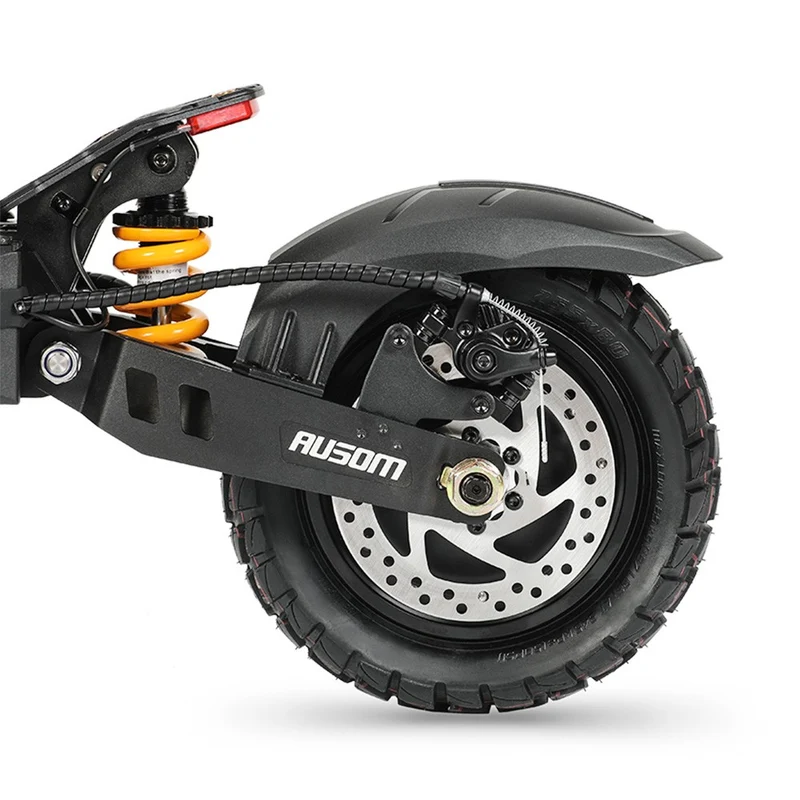 Ausom Leopard Electric Scooter with Seat 10" Tires 1000W 48V 20.8Ah Battery