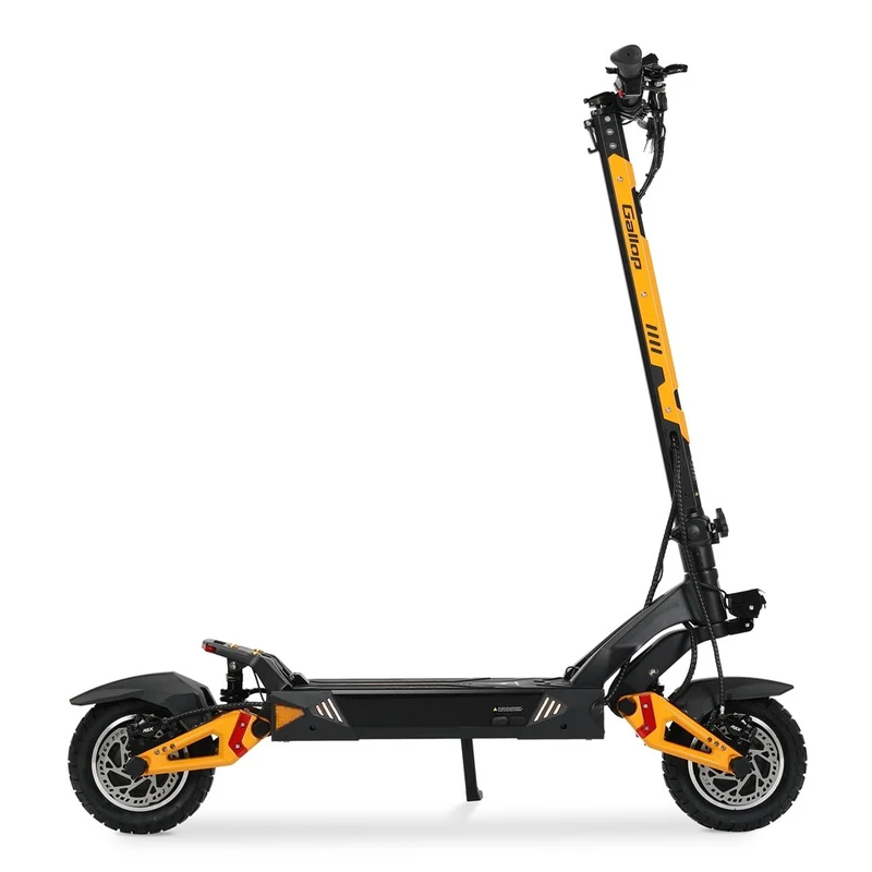 Ausom Gallop Electric Scooter 10" Tires Dual 1200W Motors 52V 23.2Ah Battery