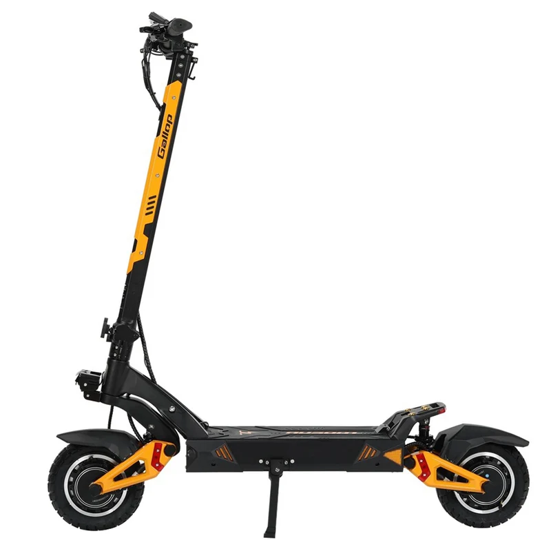 Ausom Gallop Electric Scooter 10" Tires Dual 1200W Motors 52V 23.2Ah Battery
