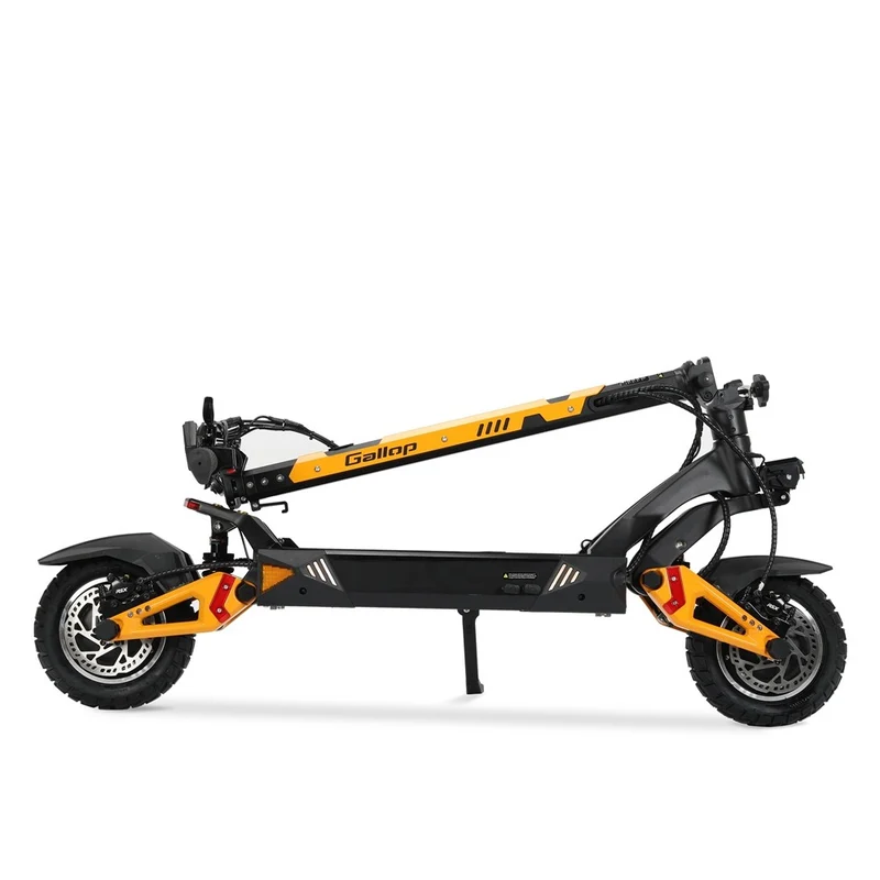 Ausom Gallop Electric Scooter 10" Tires Dual 1200W Motors 52V 23.2Ah Battery