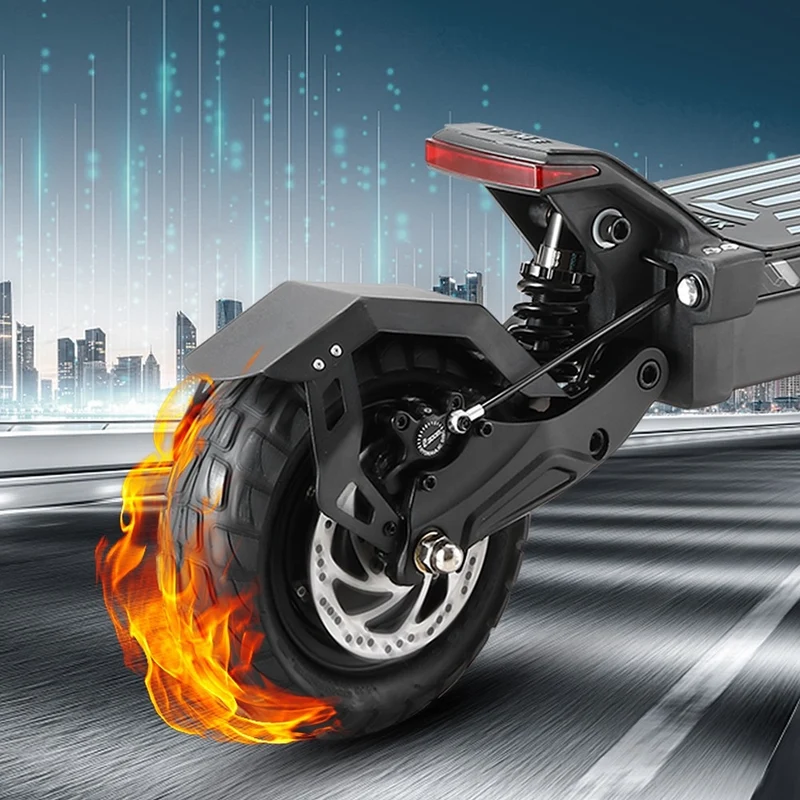 YUME HAWK Electric Scooter 10" Tires Dual 1200W Motors 60V 22.5Ah Battery