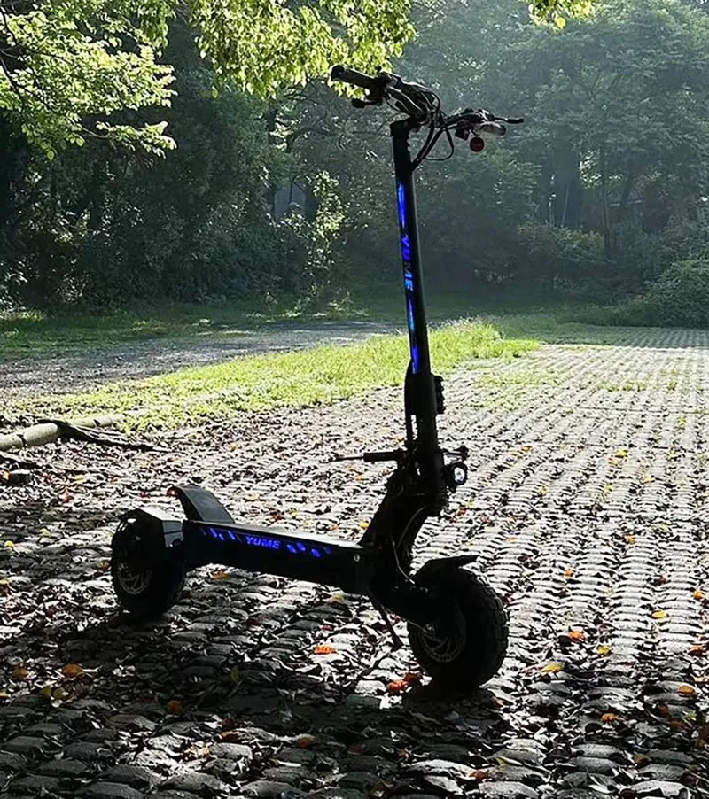 YUME HAWK Electric Scooter 10" Tires Dual 1200W Motors 60V 22.5Ah Battery