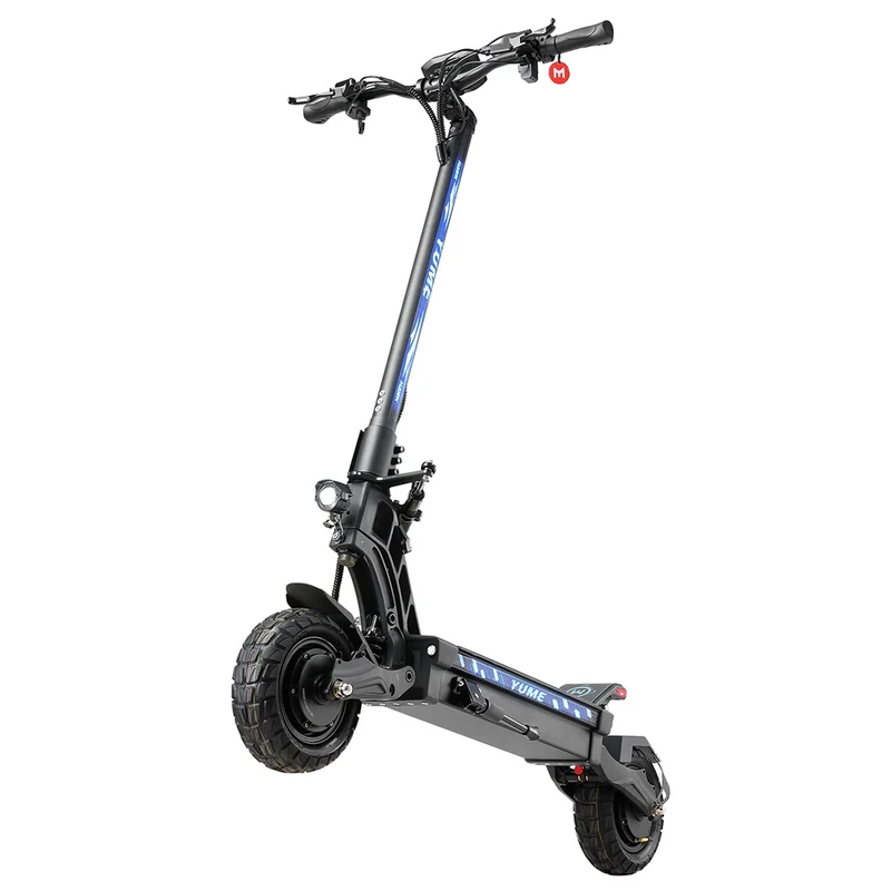 YUME HAWK Electric Scooter 10" Tires Dual 1200W Motors 60V 22.5Ah Battery