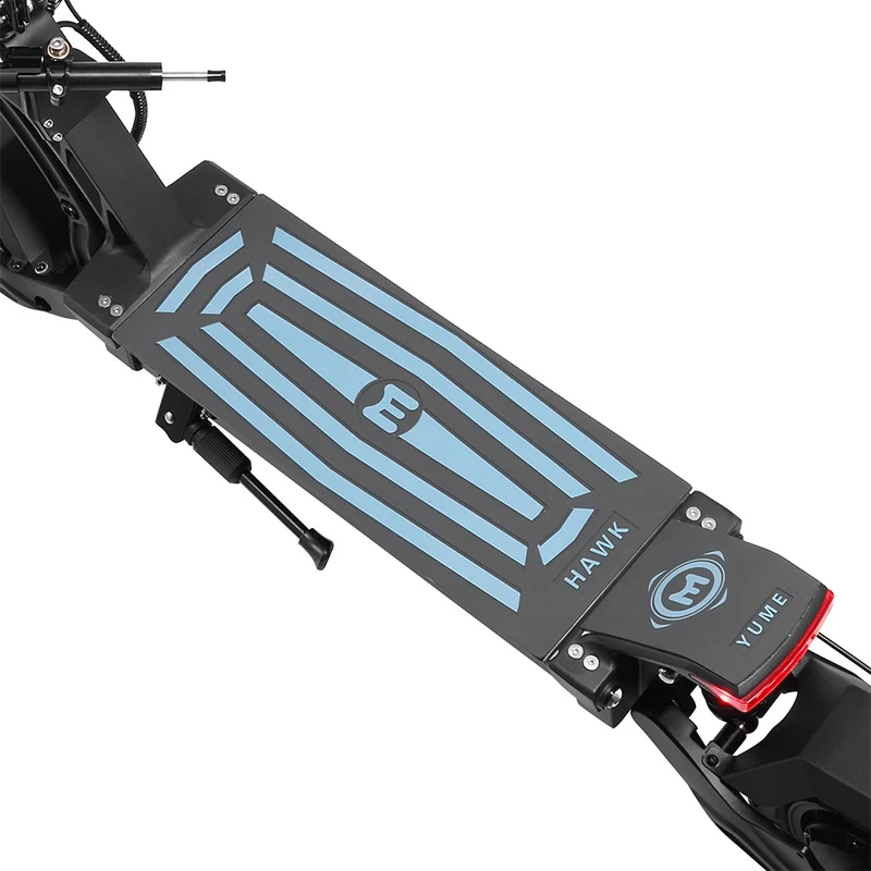 YUME HAWK Electric Scooter 10" Tires Dual 1200W Motors 60V 22.5Ah Battery