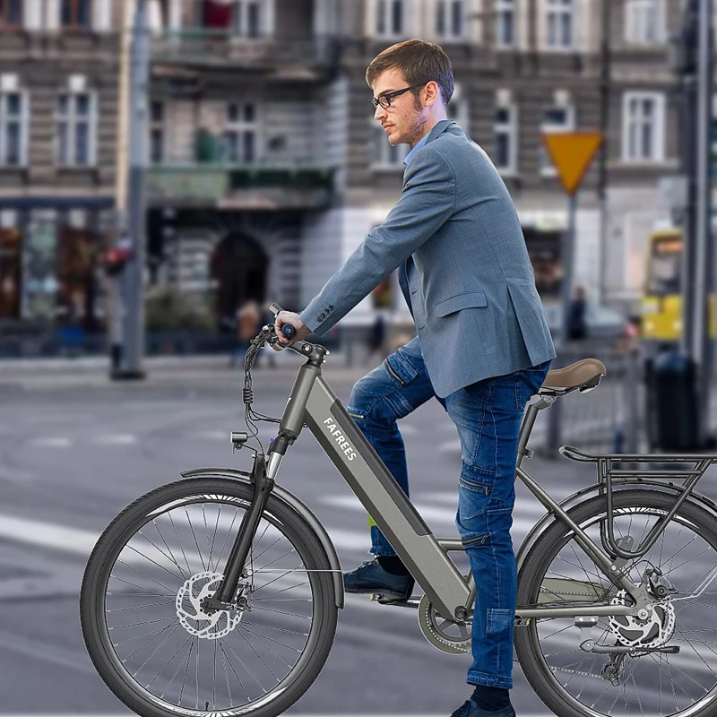 Fafrees F26 Pro Electric City Bike 26" Tires 250W Motor 36V 14.5Ah Battery