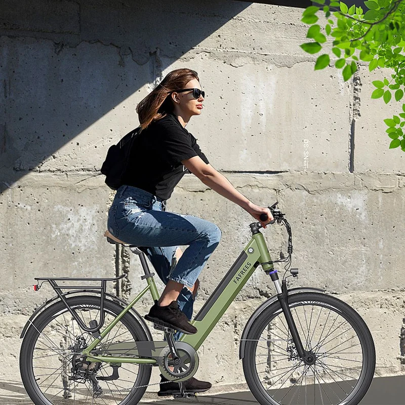 Fafrees F26 Pro Electric City Bike 26" Tires 250W Motor 36V 14.5Ah Battery