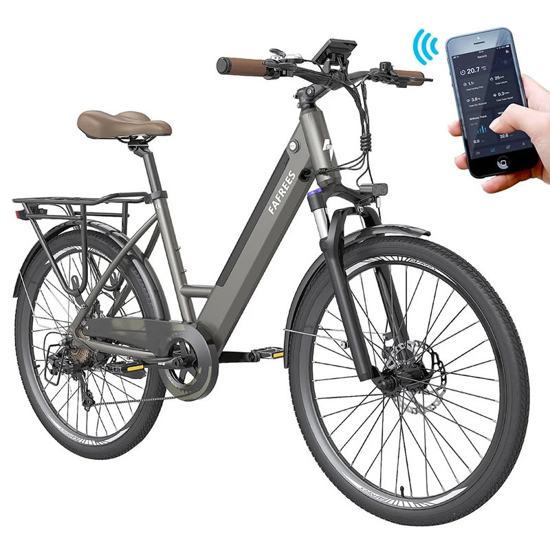Fafrees F26 Pro Electric City Bike 26" Tires 250W Motor 36V 14.5Ah Battery