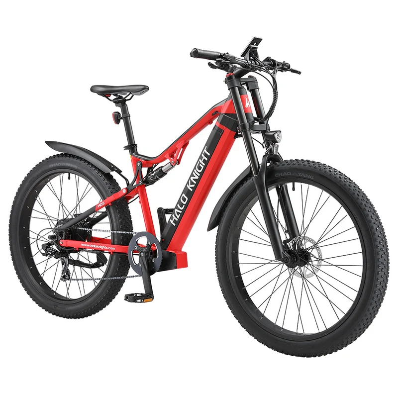 Halo Knight H03 Electric Mountain Bike 27.5" Tires 1000W Motor 48V 19.2Ah Battery