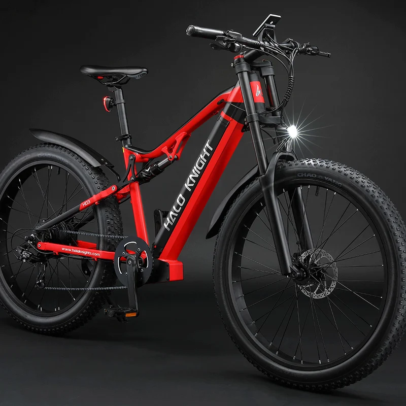 Halo Knight H03 Electric Mountain Bike 27.5" Tires 1000W Motor 48V 19.2Ah Battery