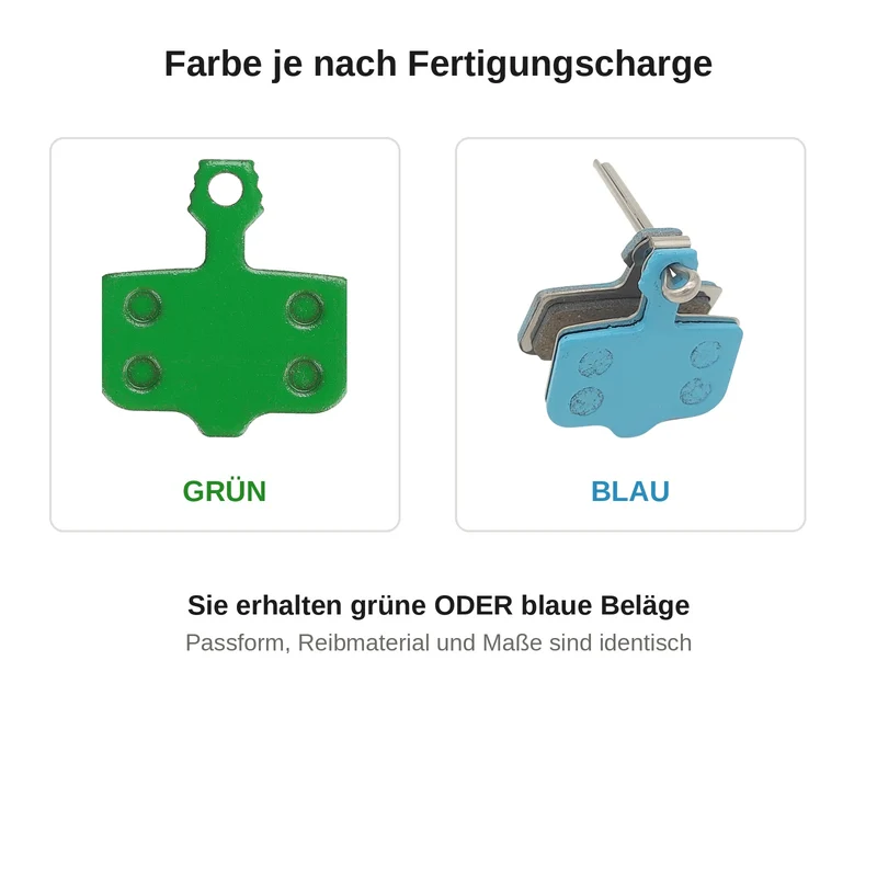 IOHawk Elite X Bremsbelag Keramik für Nutt Voll Hydraulisch – 2 Paar (4 Stück)
