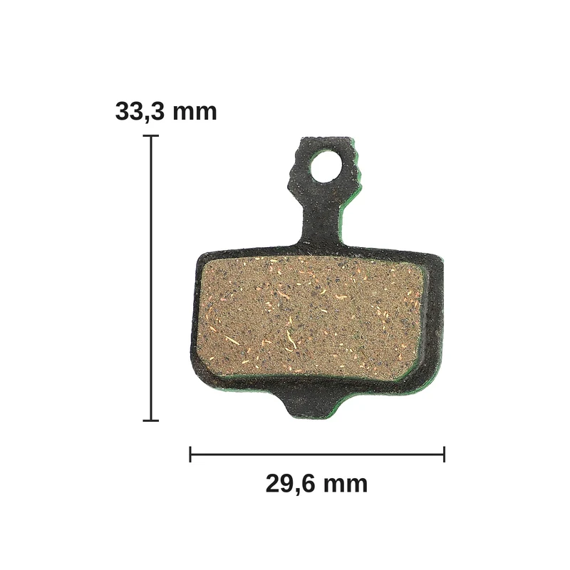 IOHawk Elite X Bremsbelag Keramik für Nutt Voll Hydraulisch – 2 Paar (4 Stück)
