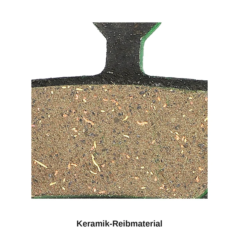 IOHawk Elite X Bremsbelag Keramik für Nutt Voll Hydraulisch – 2 Paar (4 Stück)