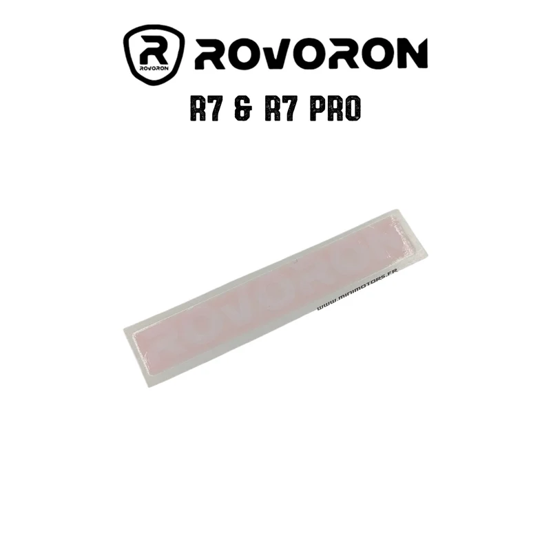 ROVORON R7 & R7 PRO | STICKER LOGO ROVORON BRAS DE FOURCHE
