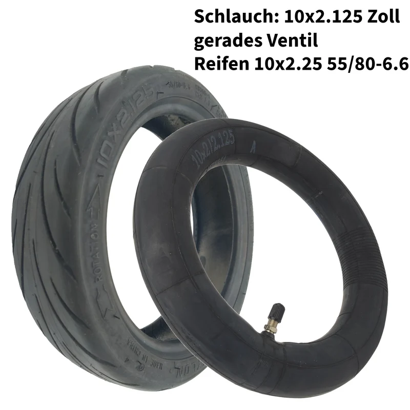 Navee V40i Pro CST Reifen Schlauch Set 10×2,125-6,6 Zoll Aftermarket 55/80-6,6