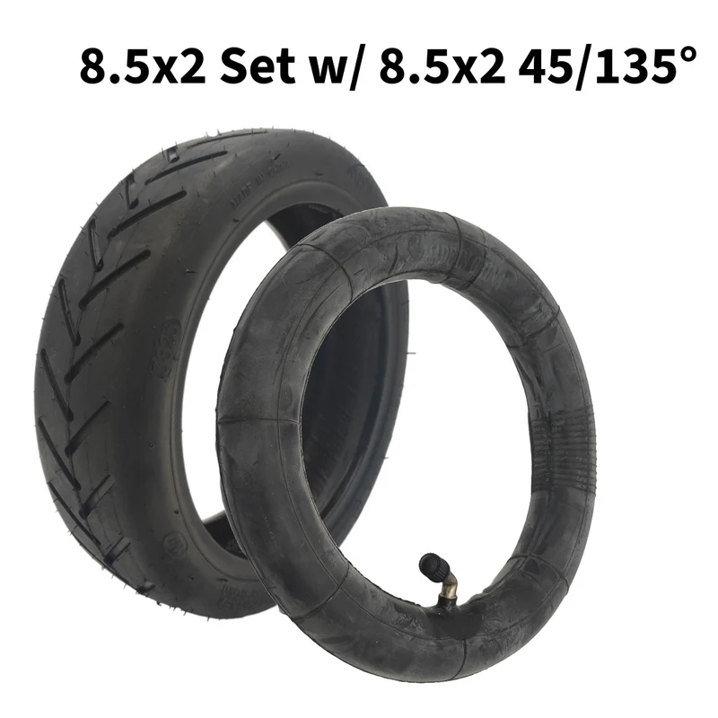 8.5x2 Reifen mit 8.5x2 45/135° Schlauch Aftermarket Ersatz